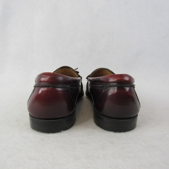 G.H Bass Weejuns Shoes Leather Dress Penny Loafers Tassels Mens SZ 9 main image 5